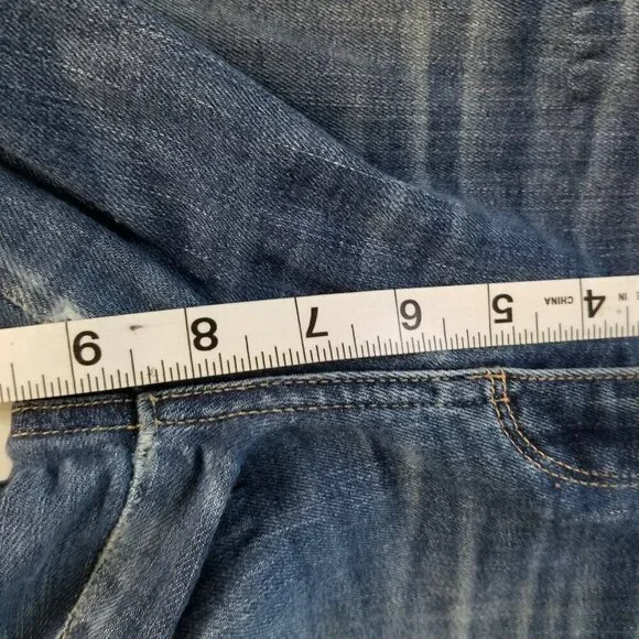 Paige Jeans Womens Size 27 Verdugo Ankle Cropped Distressed Raw Hem Skinny - Picture 14 of 16